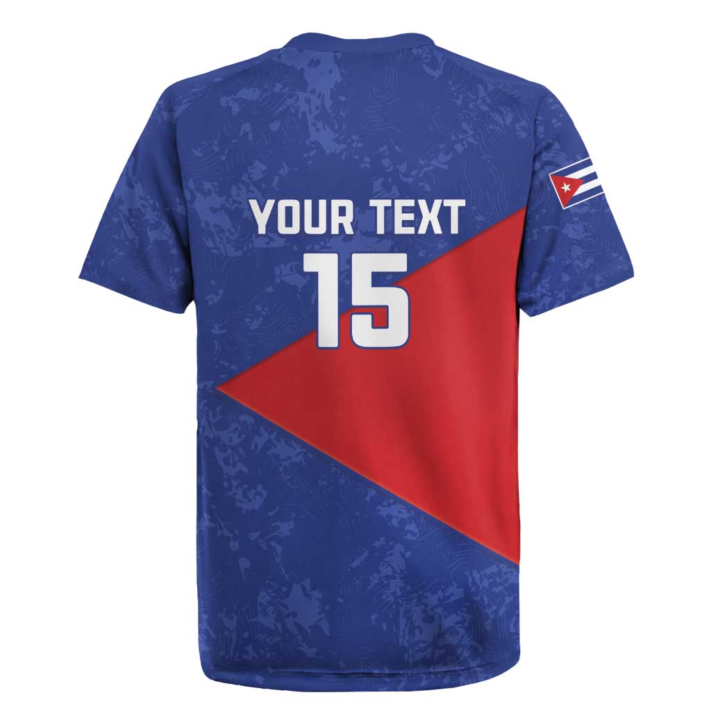 Custom Cuba Basketball Rugby Jersey Flag Style