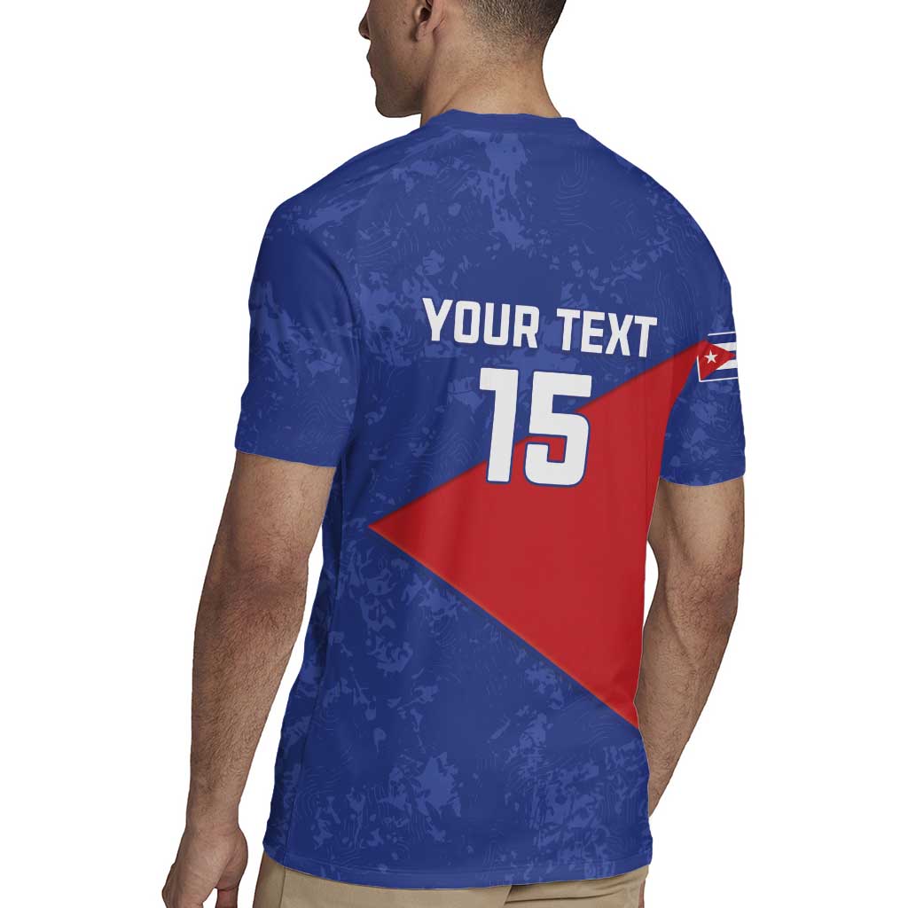 Custom Cuba Basketball Rugby Jersey Flag Style