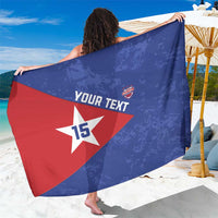 Custom Cuba Basketball Sarong Flag Style