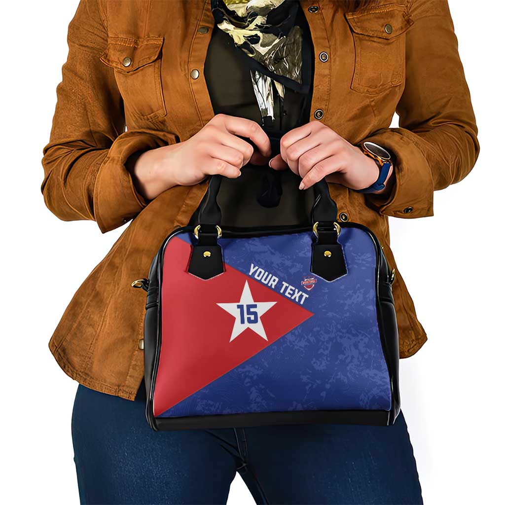 Custom Cuba Basketball Shoulder Handbag Flag Style