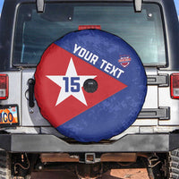 Custom Cuba Basketball Spare Tire Cover Flag Style