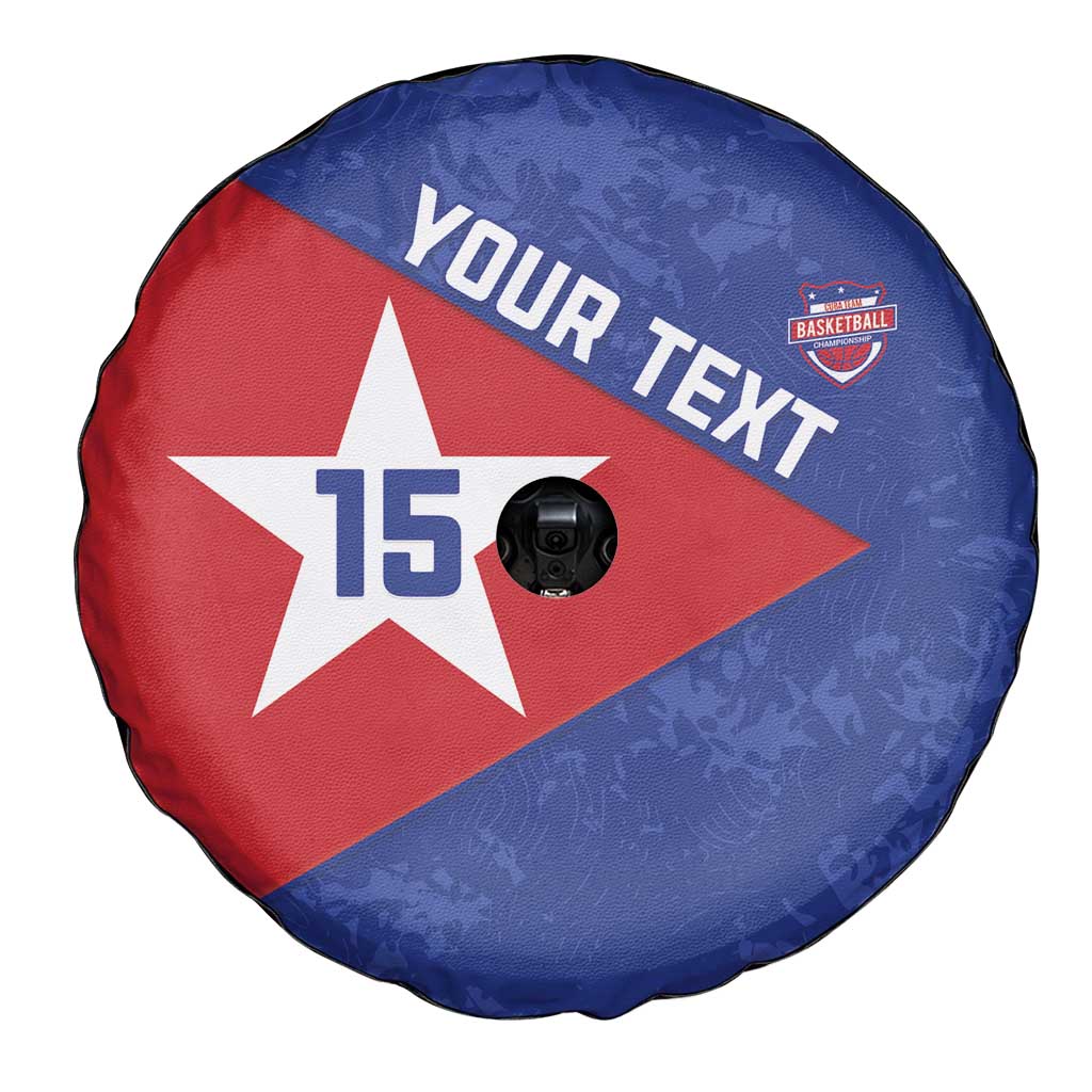 Custom Cuba Basketball Spare Tire Cover Flag Style
