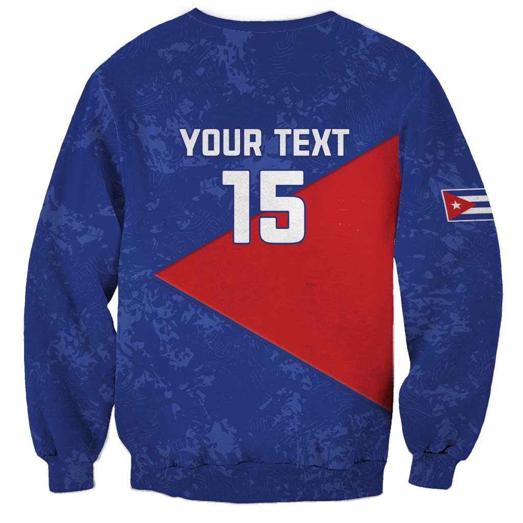 Custom Cuba Basketball Sweatshirt Flag Style