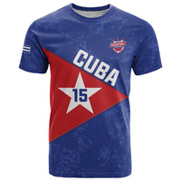 Custom Cuba Basketball T Shirt Flag Style