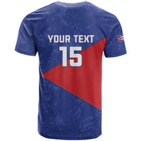 Custom Cuba Basketball T Shirt Flag Style