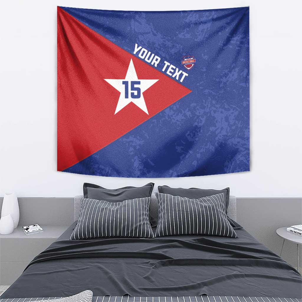 Custom Cuba Basketball Tapestry Flag Style