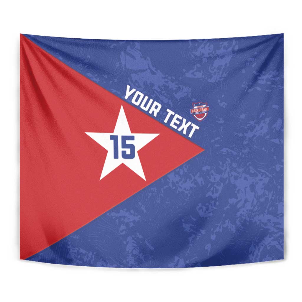 Custom Cuba Basketball Tapestry Flag Style