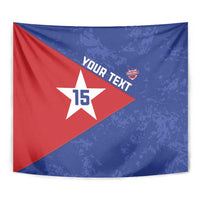 Custom Cuba Basketball Tapestry Flag Style