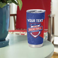 Custom Cuba Basketball Tumbler Cup Flag Style