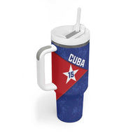 Custom Cuba Basketball Tumbler With Handle Flag Style