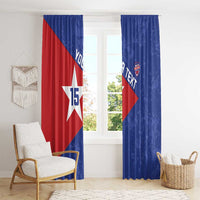 Custom Cuba Basketball Window Curtain Flag Style