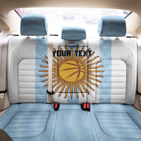 Custom Argentina Basketball Back Car Seat Cover Go El Alma Argentina