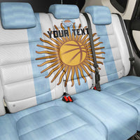 Custom Argentina Basketball Back Car Seat Cover Go El Alma Argentina