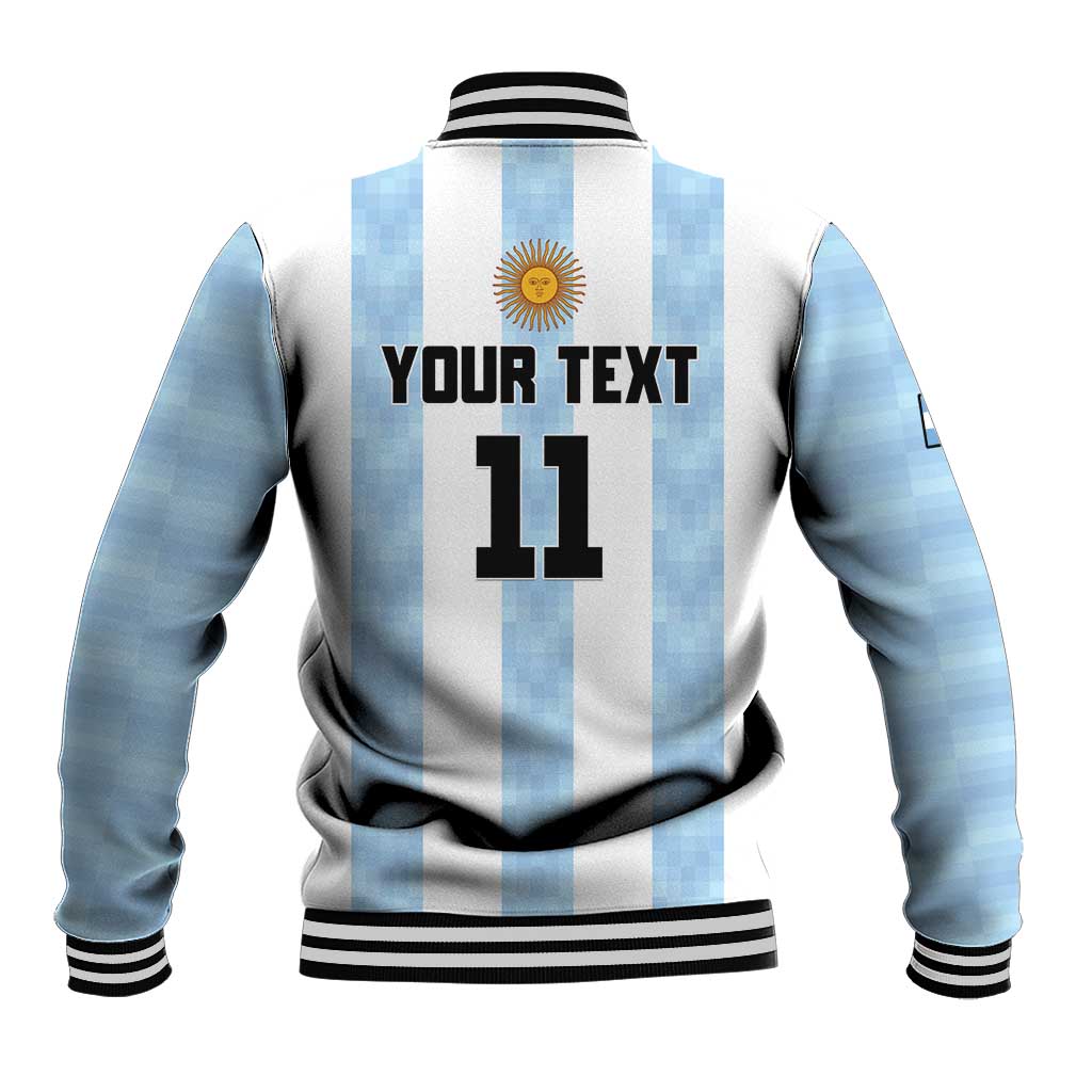 Custom Argentina Basketball Baseball Jacket Go El Alma Argentina