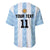 Custom Argentina Basketball Baseball Jersey Go El Alma Argentina