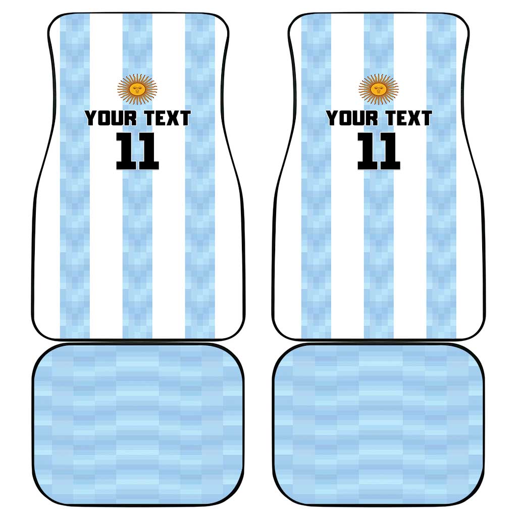 Custom Argentina Basketball Car Mats Go El Alma Argentina