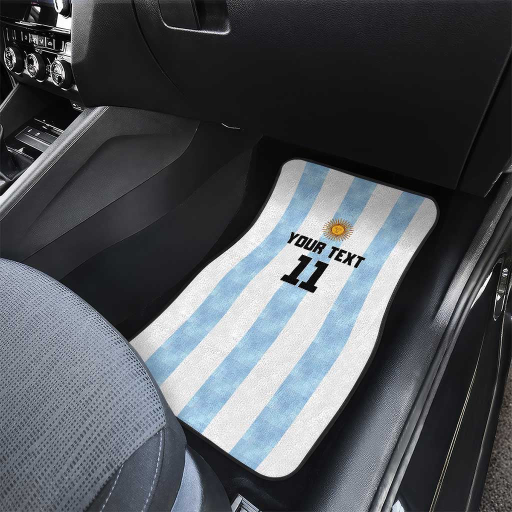 Custom Argentina Basketball Car Mats Go El Alma Argentina