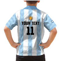 Custom Argentina Basketball Family Matching Mermaid Dress and Hawaiian Shirt Go El Alma Argentina