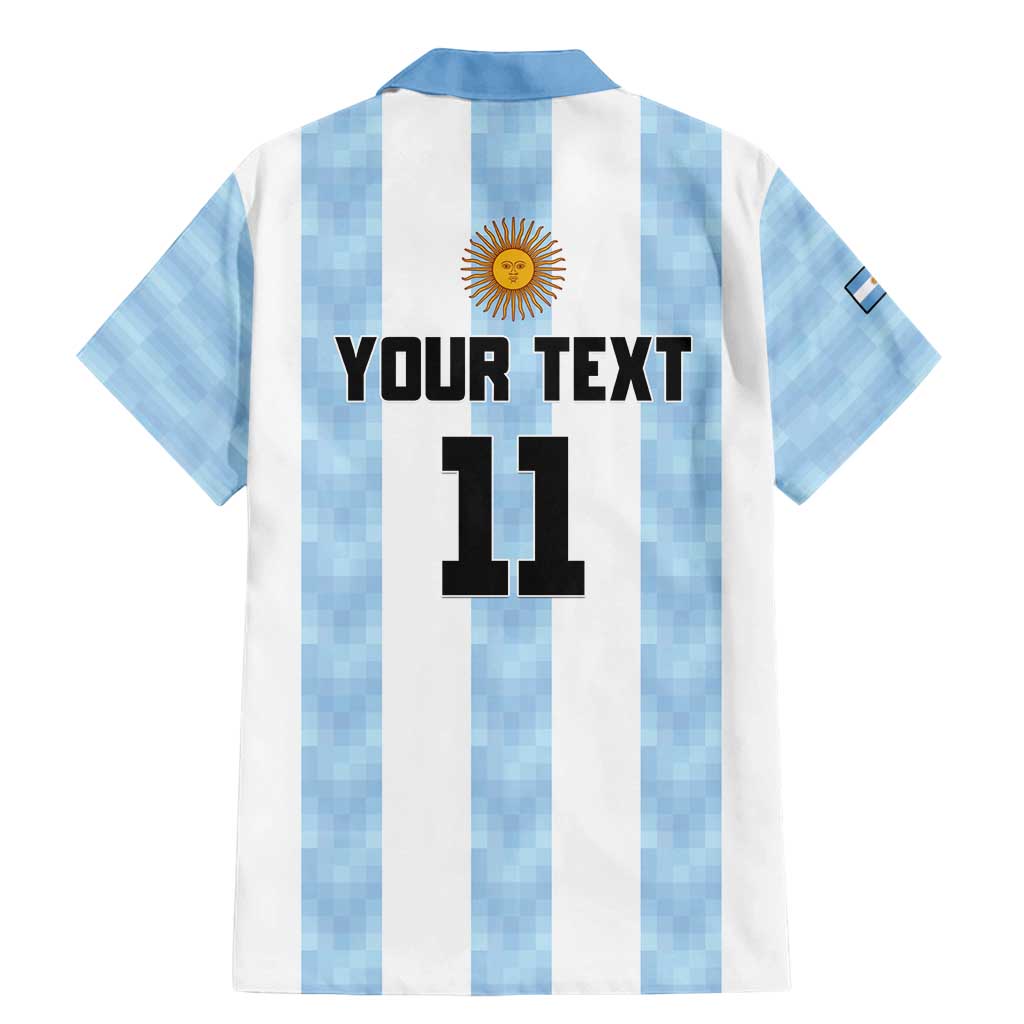 Custom Argentina Basketball Family Matching Mermaid Dress and Hawaiian Shirt Go El Alma Argentina