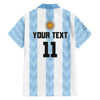 Custom Argentina Basketball Family Matching Puletasi and Hawaiian Shirt Go El Alma Argentina