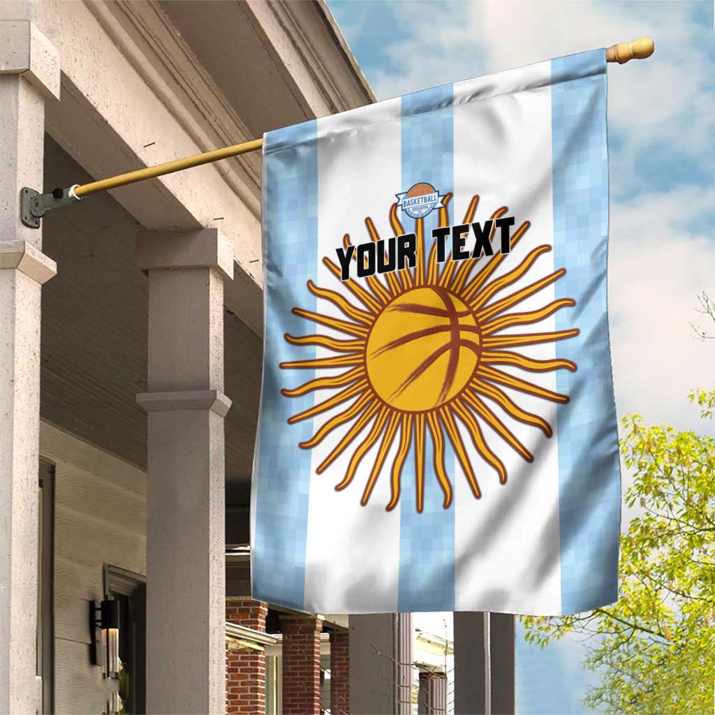 Custom Argentina Basketball Garden Flag Go El Alma Argentina
