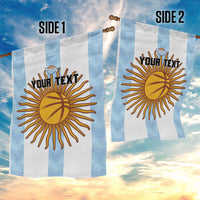 Custom Argentina Basketball Garden Flag Go El Alma Argentina