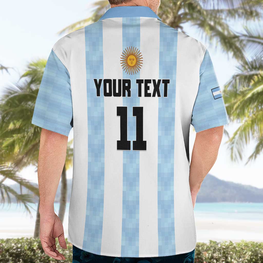 Custom Argentina Basketball Hawaiian Shirt Go El Alma Argentina