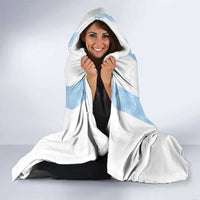 Custom Argentina Basketball Hooded Blanket Go El Alma Argentina