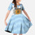 Custom Argentina Basketball Kid Short Sleeve Dress Go El Alma Argentina
