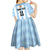 Custom Argentina Basketball Kid Short Sleeve Dress Go El Alma Argentina