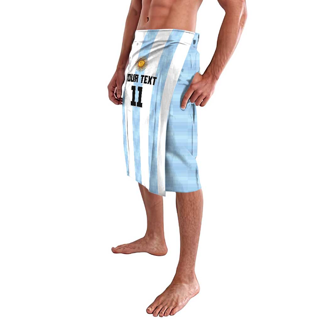 Custom Argentina Basketball Lavalava Go El Alma Argentina