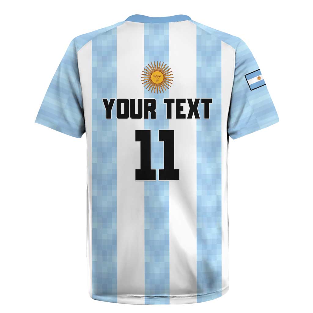 Custom Argentina Basketball Rugby Jersey Go El Alma Argentina