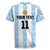 Custom Argentina Basketball Rugby Jersey Go El Alma Argentina