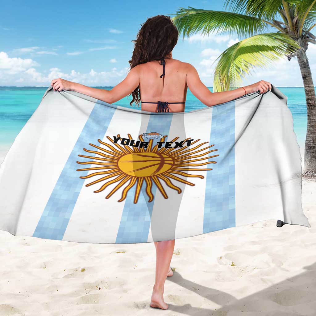 Custom Argentina Basketball Sarong Go El Alma Argentina