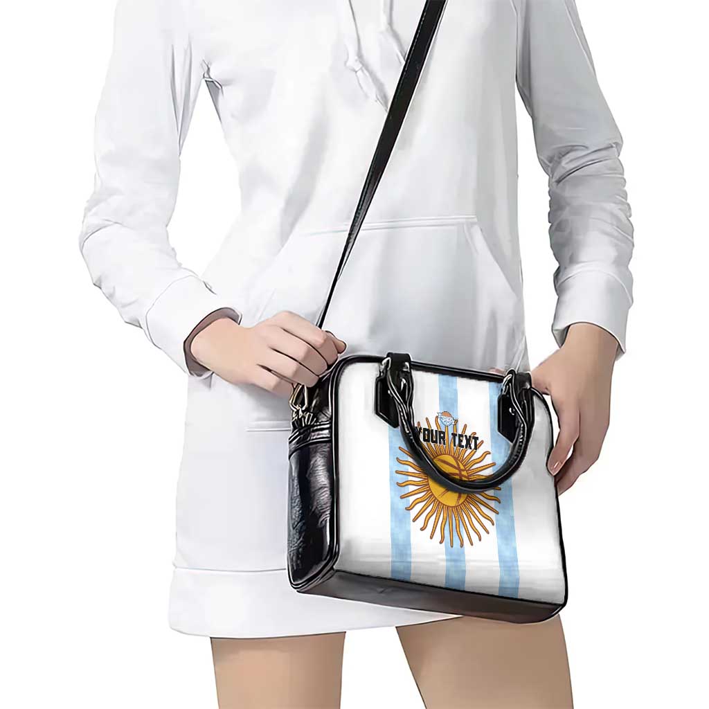 Custom Argentina Basketball Shoulder Handbag Go El Alma Argentina