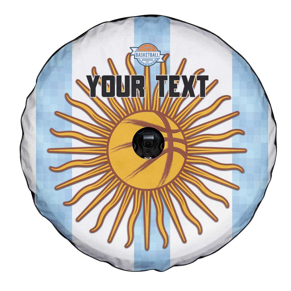 Custom Argentina Basketball Spare Tire Cover Go El Alma Argentina