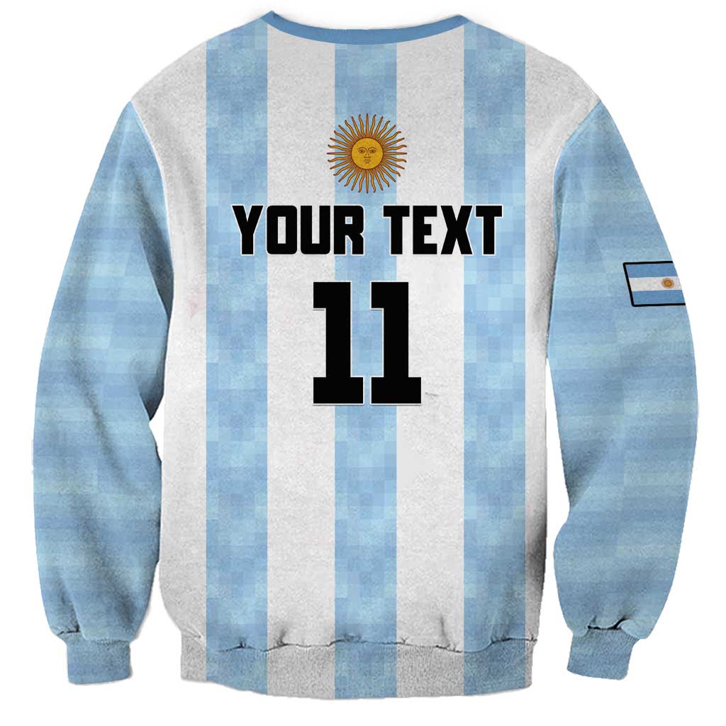 Custom Argentina Basketball Sweatshirt Go El Alma Argentina