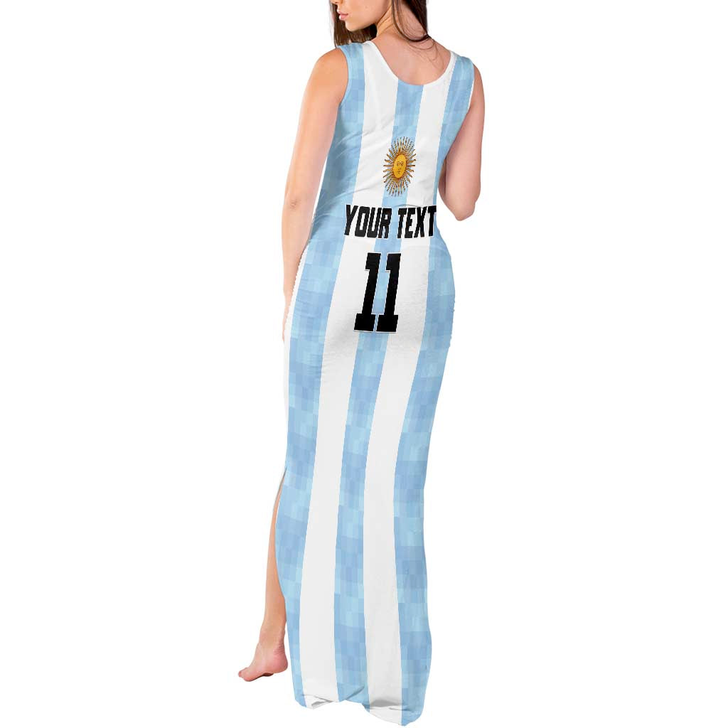 Custom Argentina Basketball Tank Maxi Dress Go El Alma Argentina