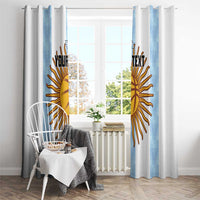 Custom Argentina Basketball Window Curtain Go El Alma Argentina