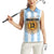 Custom Argentina Basketball Women Sleeveless Polo Shirt Go El Alma Argentina