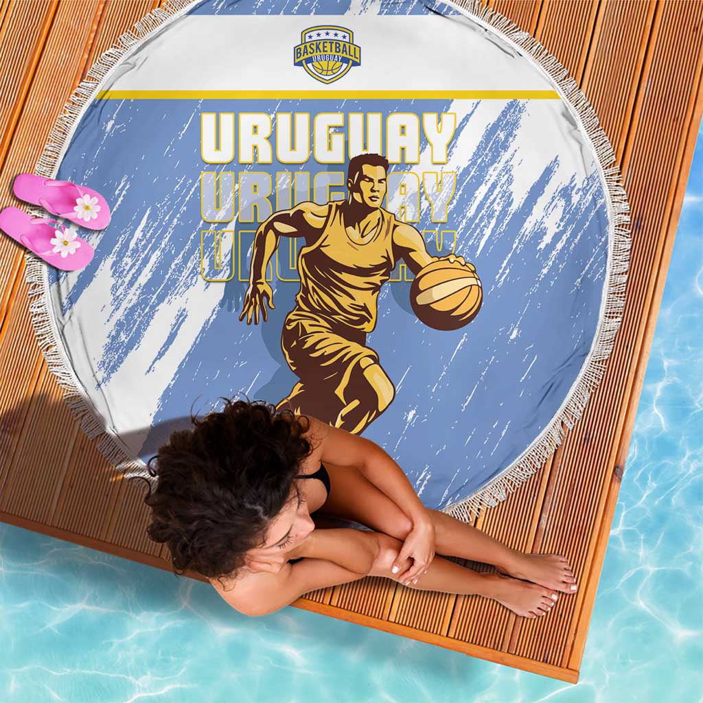 Uruguay Basketball Beach Blanket Come On Charruas