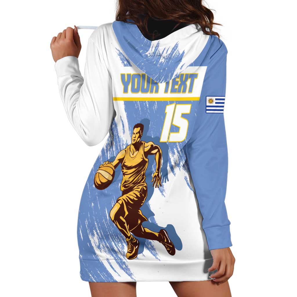 Custom Uruguay Basketball Hoodie Dress Come On Charruas