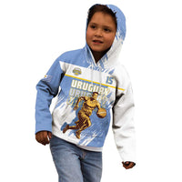 Custom Uruguay Basketball Kid Hoodie Come On Charruas