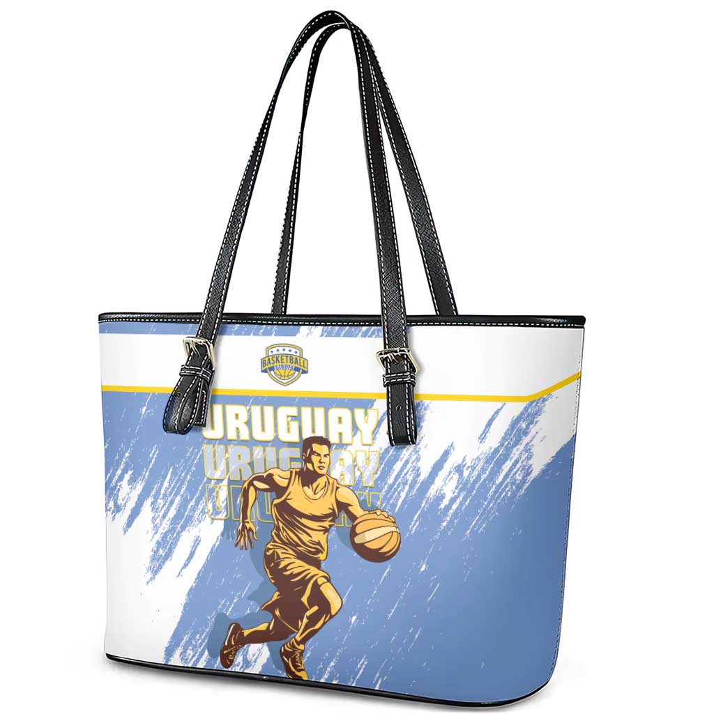 Uruguay Basketball Leather Tote Bag Come On Charruas