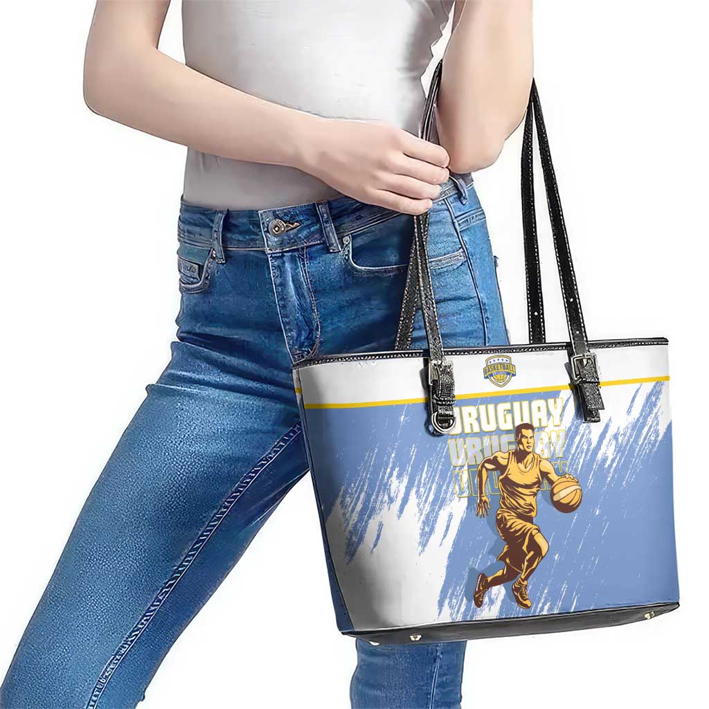 Uruguay Basketball Leather Tote Bag Come On Charruas