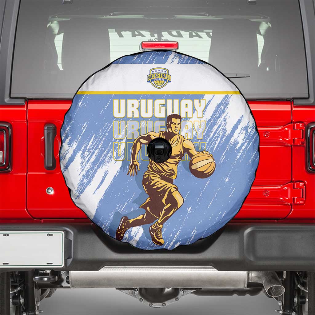 Uruguay Basketball Spare Tire Cover Come On Charruas