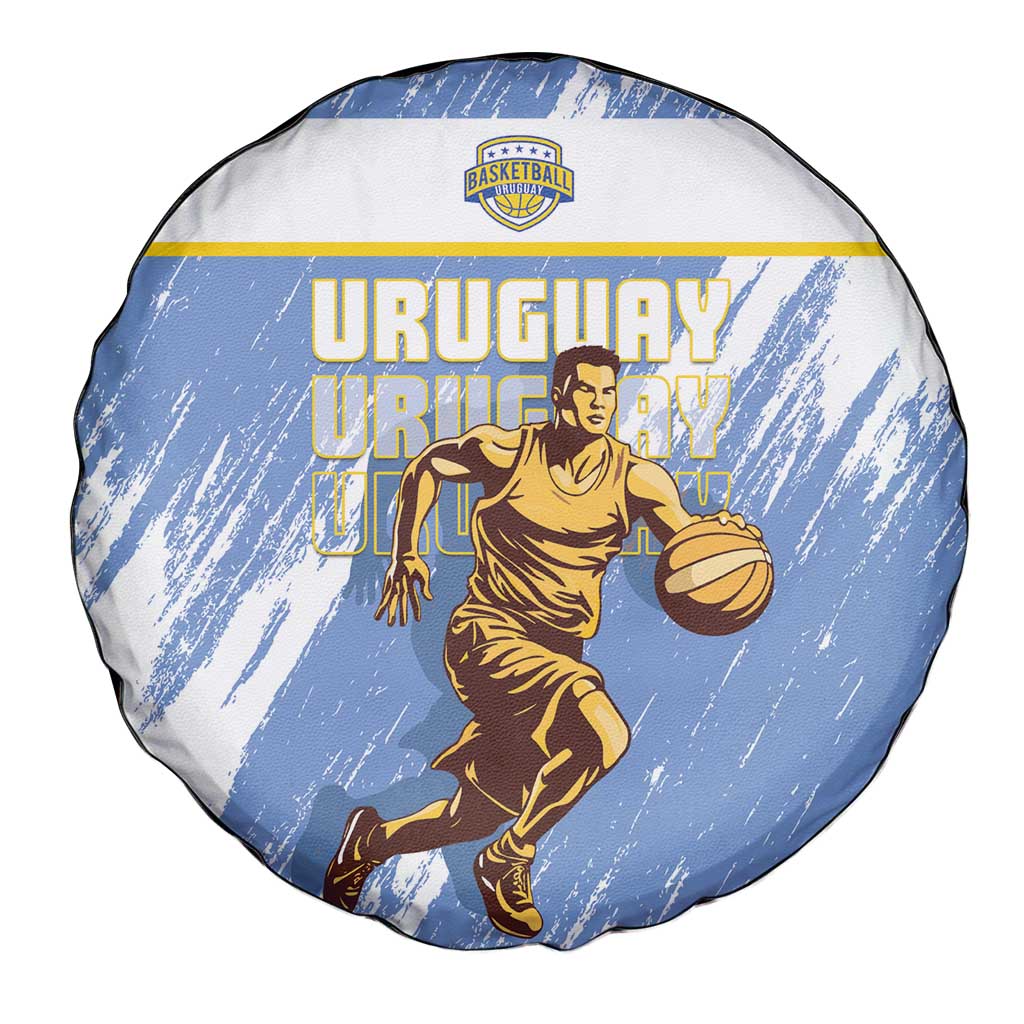 Uruguay Basketball Spare Tire Cover Come On Charruas