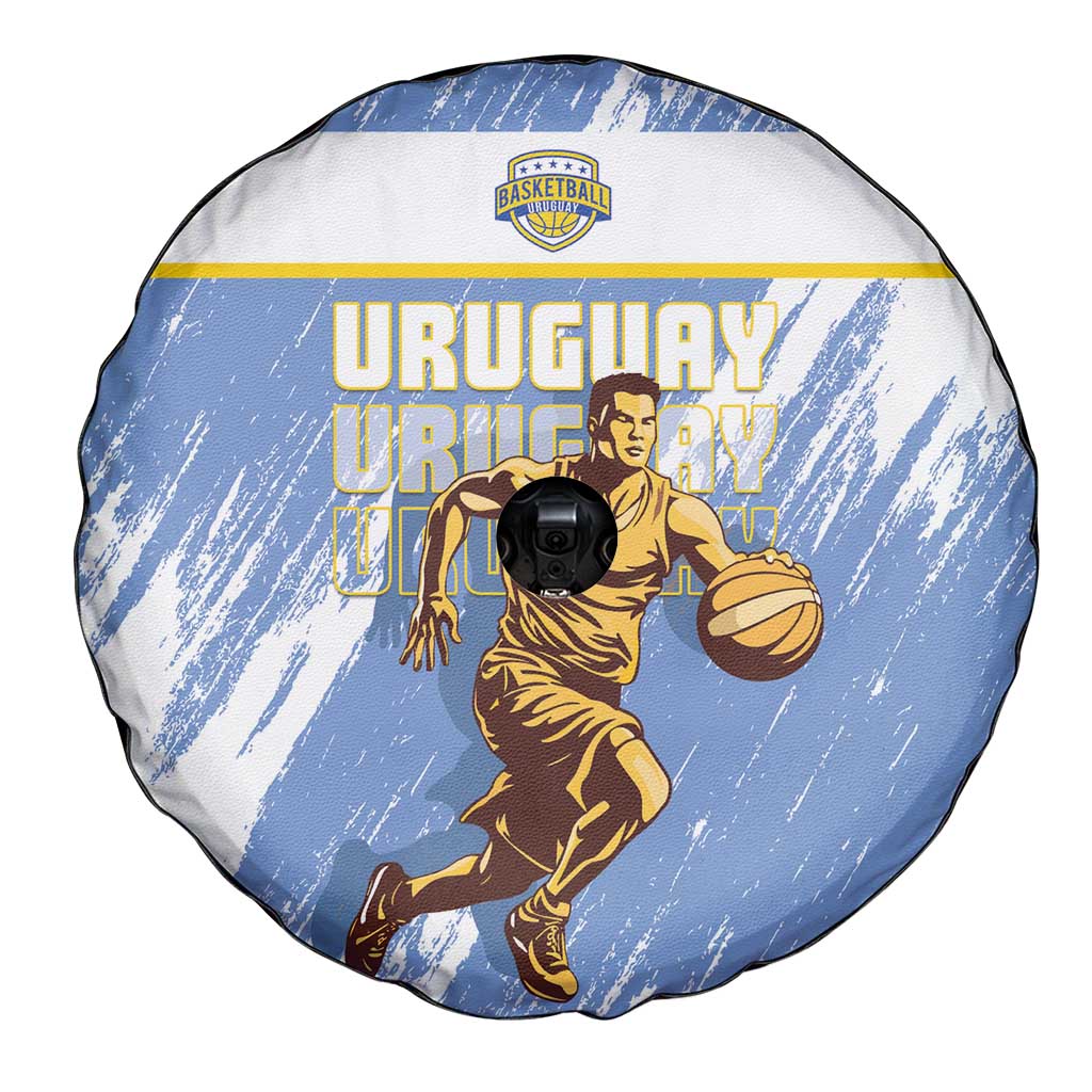 Uruguay Basketball Spare Tire Cover Come On Charruas