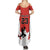Custom Canada Basketball Family Matching Summer Maxi Dress and Hawaiian Shirt Go Champions Team Canada