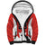 Custom Canada Basketball Sherpa Hoodie Go Champions Team Canada